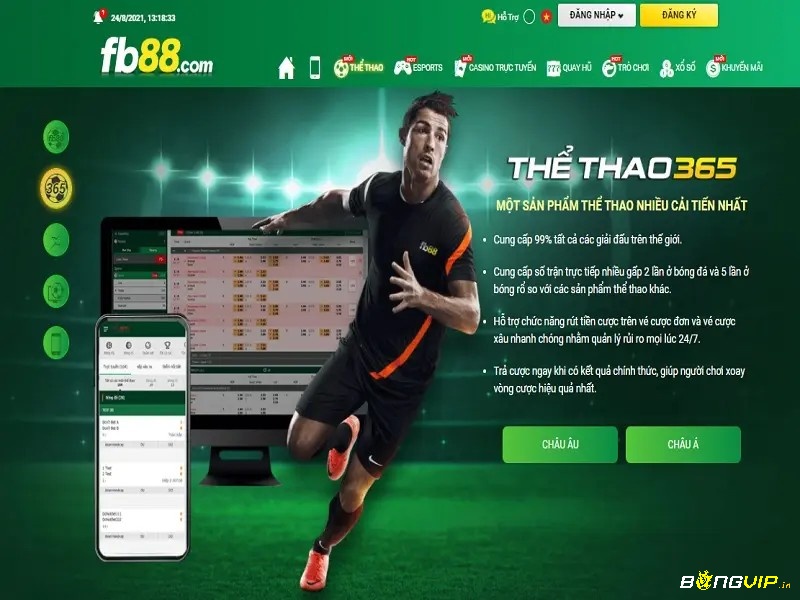 Tại nhà cái trực tiếp bóng đá FB88 cung cấp giải đấu gì?