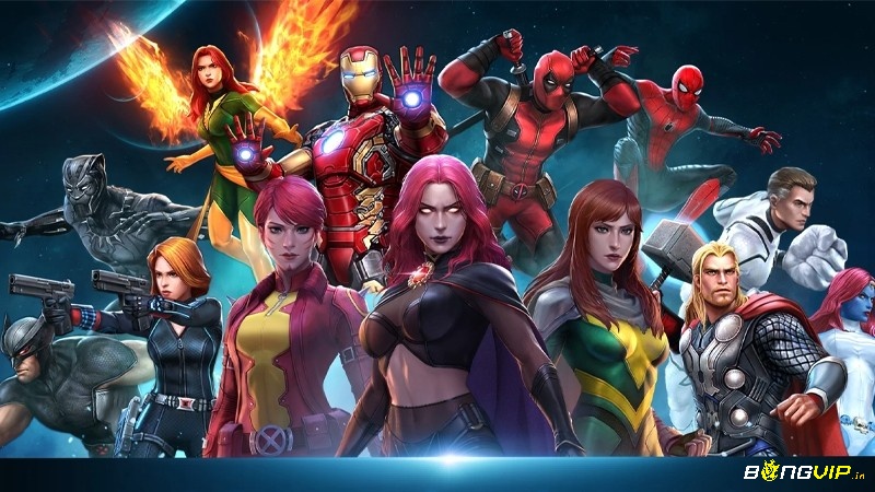 Hệ thống nhân vật với bộ kỹ năng đáng mong chờ trong marvel future fight