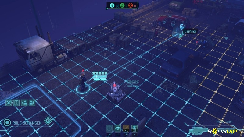 Đội quân xcom trong xcom 2 đang tiếp cận khu vực kẻ địch và bắt đầu giao tranh