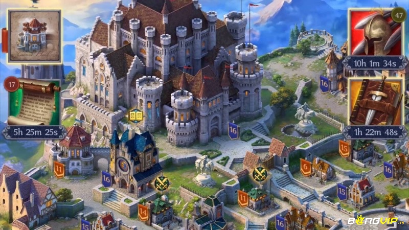 Throne Kingdom at War – Game chiến thuật thời trung cổ với lối chơi xây dựng và ngoại giao hấp dẫn trên Facebook