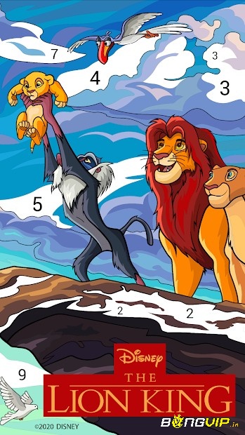 Nhiệm vụ chính của bạn trong game là hoàn thành các bức tranh khác nhau theo bảng màu cho sẵn
