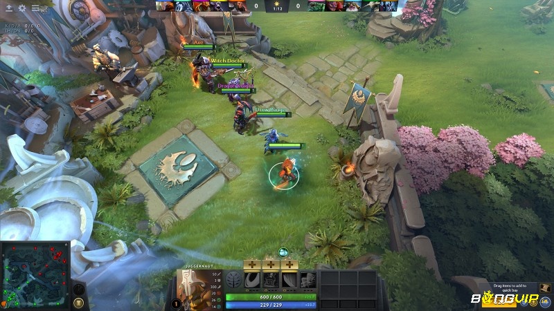 Game huyền thoại moba nhập vai chiến thuật thú vị Dota 2