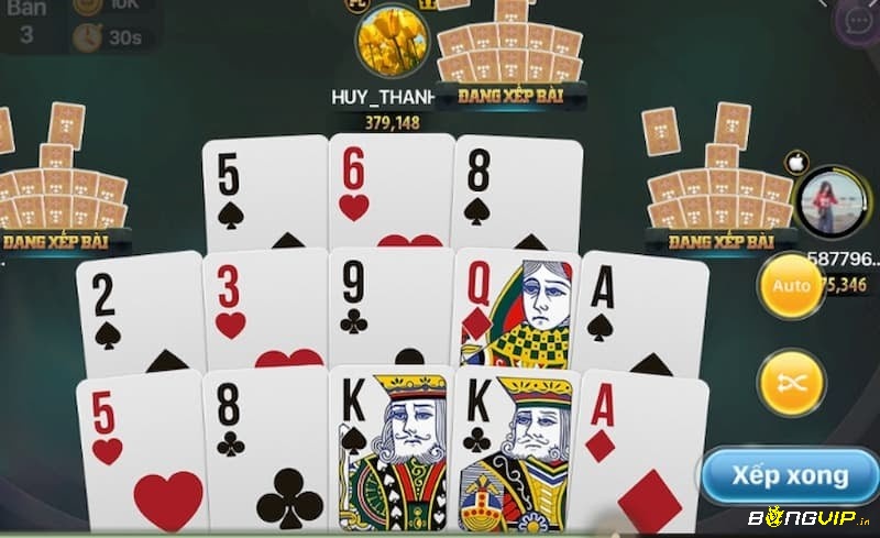 Hình ảnh minh họa chiến thuật tâm lý trong game mậu binh online