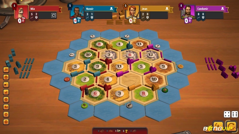 Quá trình phân tích logic qua các trò chơi như Portal, The Witness hoặc Settlers of Catan, biểu thị dòng suy nghĩ phức tạp và các nhánh lựa chọn chiến lược.