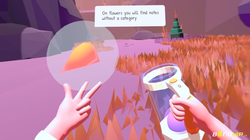 Người chơi có thể đeo kính VR tương tác với môi trường 3D trong game Mind Palace VR.