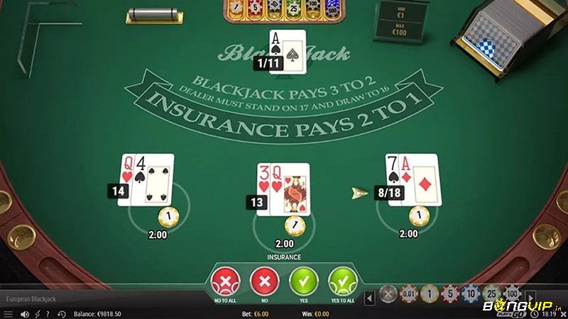 European Blackjack hiện nay khá nổi tiếng và trở thành một trò chơi mà bất kỳ cược thủ nào cũng yêu thích