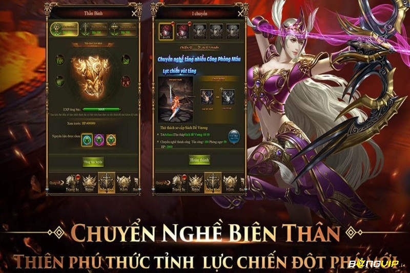 Đấu trường là nơi thể hiện kỹ năng PvP đỉnh cao trong game mu đại thiên sứ h5