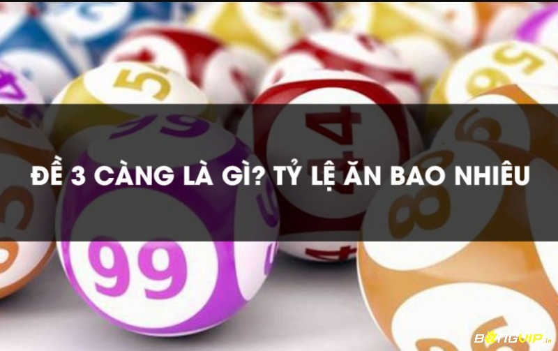 Trò chơi đề 3 càng hấp dẫn bởi tỷ lệ thưởng khủng dù xác suất trúng chỉ 0.1%