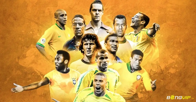 Brazil – đội tuyển thành công nhất World Cup với 5 lần vô địch.