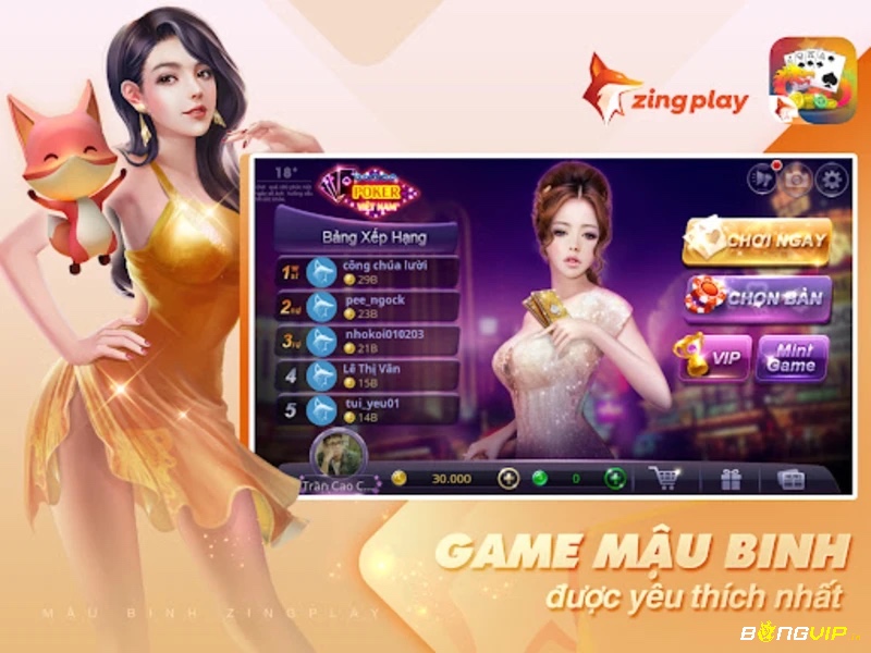 Đồ họa sắc nét và hiệu ứng âm thanh sống động mang đến trải nghiệm như chơi bài thật.