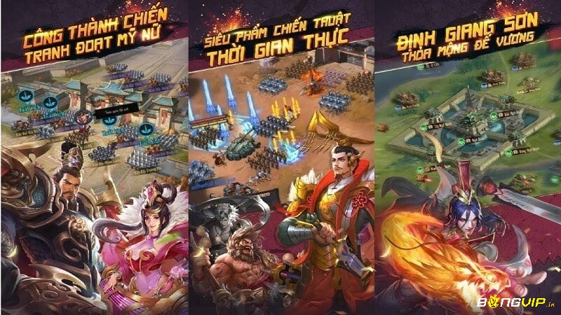 Đồ họa 3D sắc nét, tái hiện chân thực chiến tranh Tam Quốc