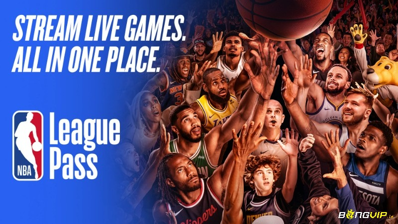 Nền tảng NBA League Pass giúp bạn theo dõi mọi trận đấu, highlight và số liệu thống kê nhanh chóng