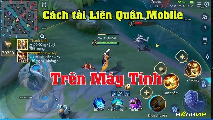 Chơi Liên Quân Mobile trên PC qua giả lập giúp game thủ điều khiển linh hoạt bằng bàn phím và chuột, tận hưởng màn hình lớn cùng trải nghiệm mượt mà