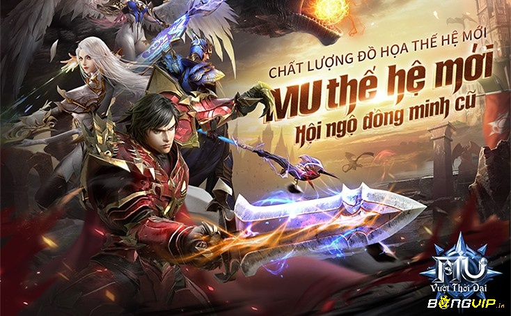 MU: Vượt Thời Đại tái hiện lục địa MU huyền thoại, cho phép game thủ cày Zen, săn ngọc quý và tận hưởng hệ thống auto thông minh đầy tiện lợi