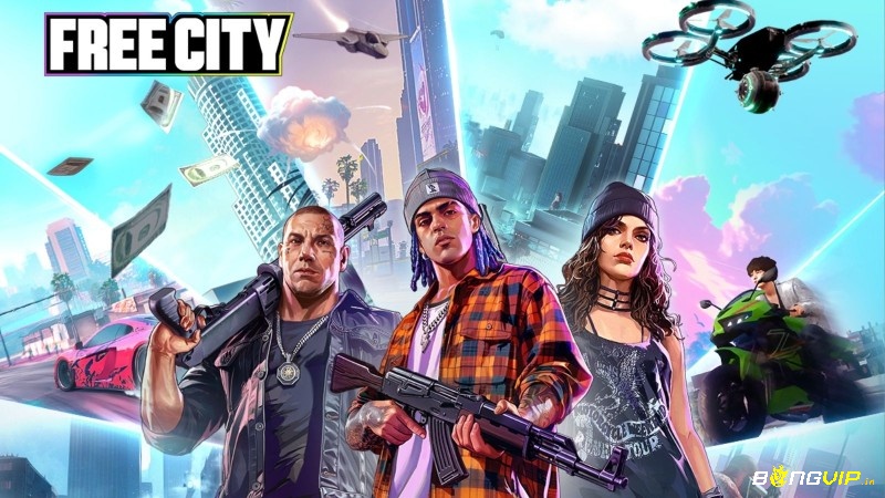 Garena Free City – Thành phố mở rộng lớn với đồ họa rực rỡ