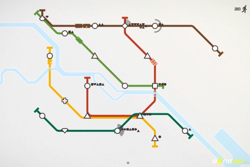 Mini Metro – game offline chiến lược rèn luyện tư duy cho iOS