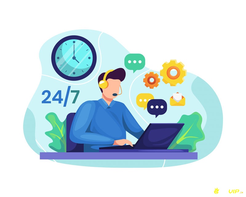 Hỗ trợ khách hàng 24/7 nên anh em ngư thủ có thể yên tâm trải nghiệm nhé