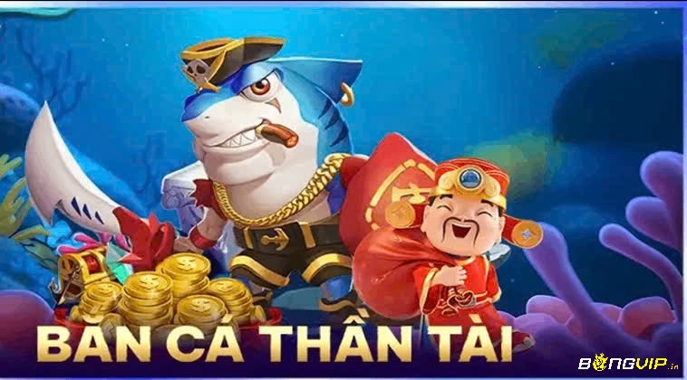 Bắn cá thần tài mang đến phong cách Á Đông với vị thần tài đầy tài lộc và may mắn