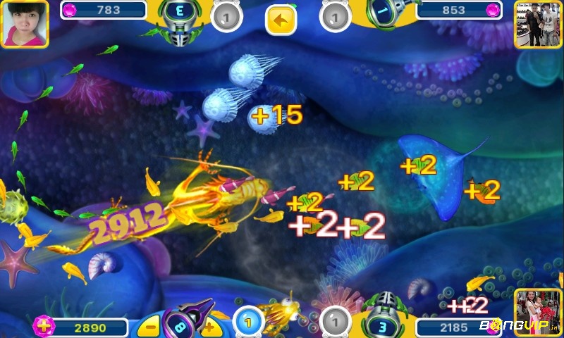 Tận dụng súng hiệu quả là yếu tố then chốt trong game bắn cá online doi thuong