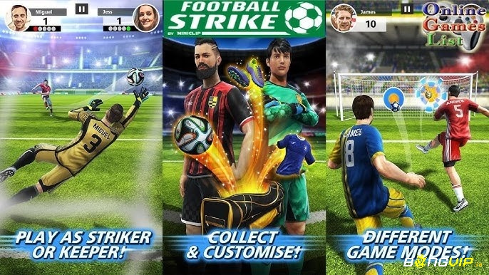 Football Strike – game bóng đá mobile nhẹ nhàng nhưng rất cuốn