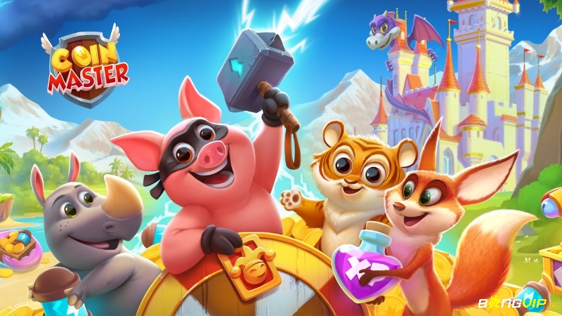 Coin Master – game casual giải trí vui nhộn với yếu tố xã hội độc đáo