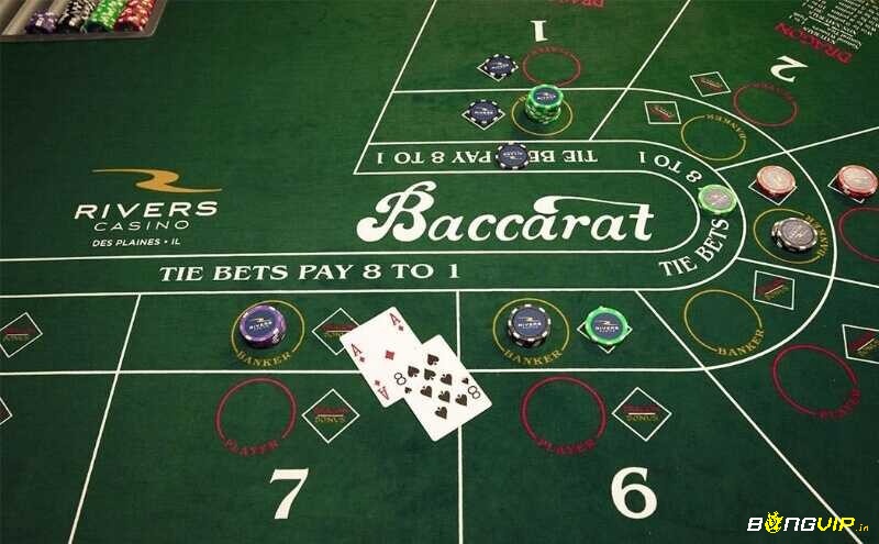 Kèo hòa như một cược phụ trong chiến thuật quản lý vốn khi chơi baccarat.