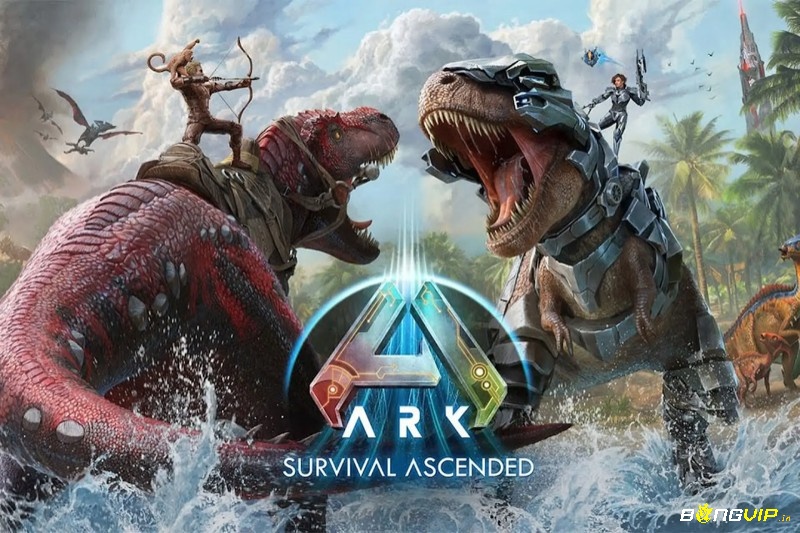 ARK ấn tượng với sự pha trộn giữa sinh tồn, xây dựng và yếu tố khủng long
