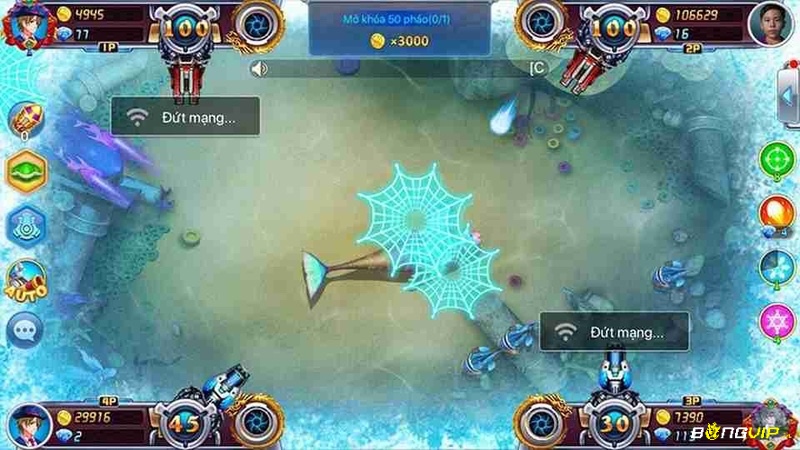 Chọn thời điểm cá xuất hiện đông hoặc cá Boss để bắn sẽ tăng cơ hội trúng thưởng