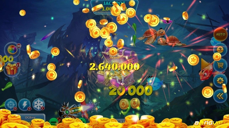 Vua Bắn Cá – tựa game 3D ấn tượng với hệ thống vũ khí đa dạng và đồ họa đại dương chân thực.