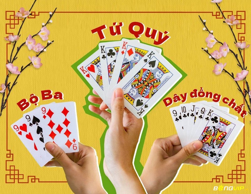 Luật chặt với heo, tứ quý và đôi thông trong Tiến Lên Miền Bắc mang lại những pha đảo ngược tình thế đầy bất ngờ.