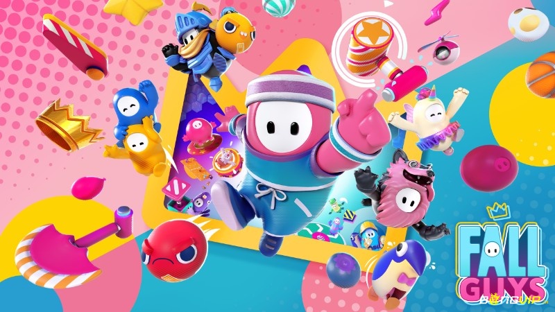 Fall Guys khiến người chơi, hóa thân thành hạt đậu ngốc nghếch, thi nhau vấp ngã giữa, cơn bão sắc màu vui nhộn