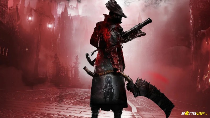 Lối chơi chủ động với vũ khí ưu tiên tấn công liên tục trong game Bloodborne.
