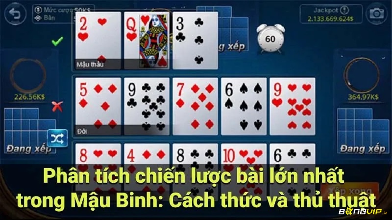 Chiến thuật xếp ba chi theo đúng logic là nền tảng giúp người chơi tối ưu khả năng thắng trong từng ván mậu binh online đổi thưởng.