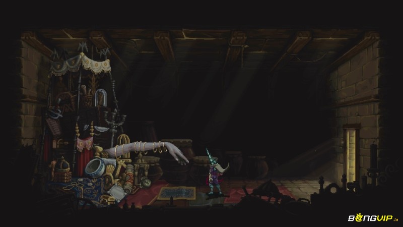 Game Blasphemous 2 với phong cách pixel cổ điển u ám và tinh tế