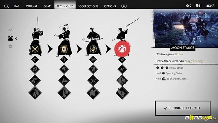 Cơ chế kiếm đấu rõ ràng khiến người chơi học nhanh và chơi lâu