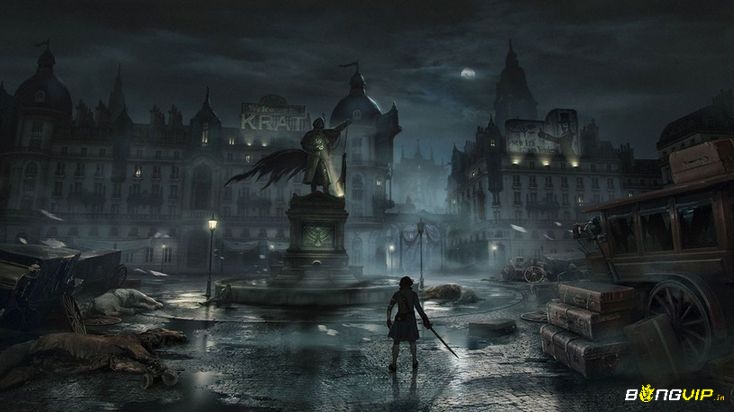 Game Lies of P với khung cảnh Krat u ám và kiến trúc Belle Époque