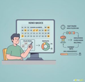 Cách chơi Keno cho người mới: Luật chơi & quản lý vốn chuẩn