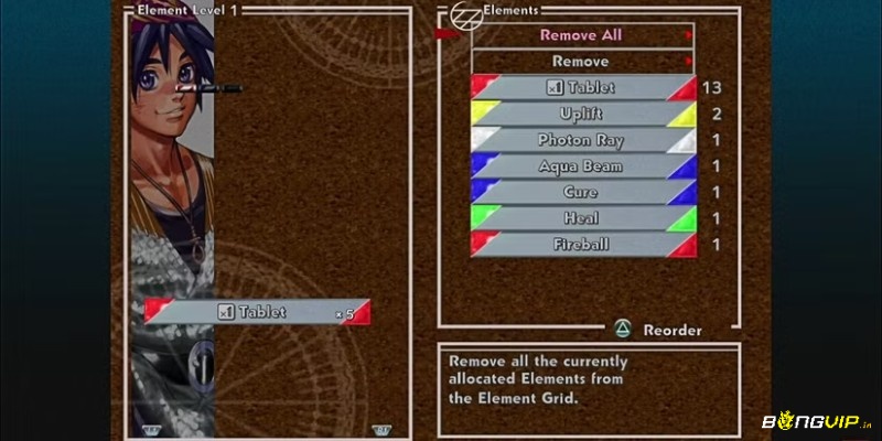 Hệ thống Element trong Chrono Cross với màu sắc khắc chế và cơ chế theo lượt
