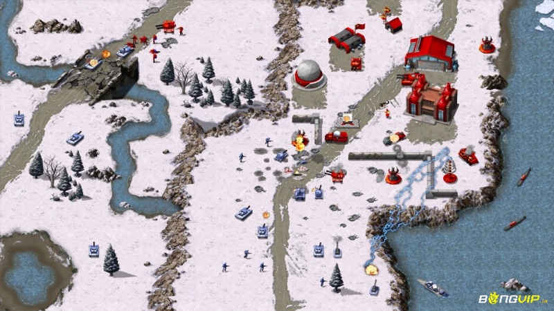 Game Command & Conquer Remastered Collection có đồ họa đẹp mắt và sắc nét