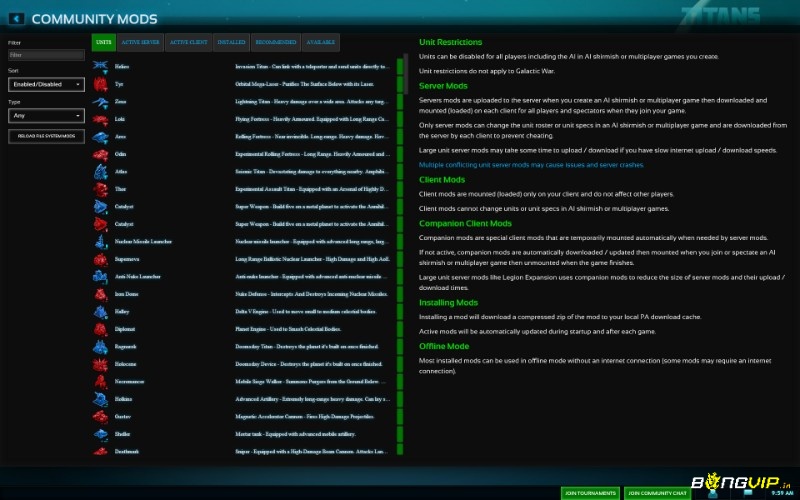 Phím tắt và điểm neo camera trong Planetary Annihilation: TITANS khi điều quân đa mặt trận