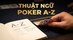 Thuật ngữ Poker cơ bản: Tổng hợp A-Z dễ hiểu cho tân thủ