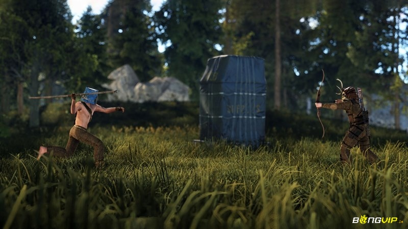 Người chơi cần phải chiến đấu để có thể tranh giành tài nguyên và sinh tồn