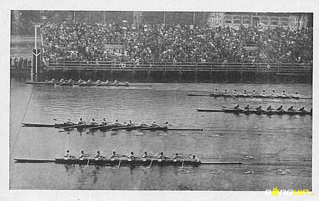 Lịch sử giải đua thuyền Olympic qua hình ảnh thuyền buồm thi đấu trên mặt nước