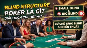 Blind Structure Poker là gì? Giải thích chi tiết cấu trúc A-Z