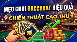 Mẹo chơi Baccarat hiệu quả: Áp dụng chiến thuật cao thủ