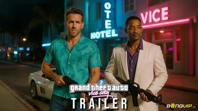 Game cươp đường phố mobile Grand Theft Auto: Vice City tái hiện thành phố Vice City rực màu neon trong bối cảnh thập niên 80