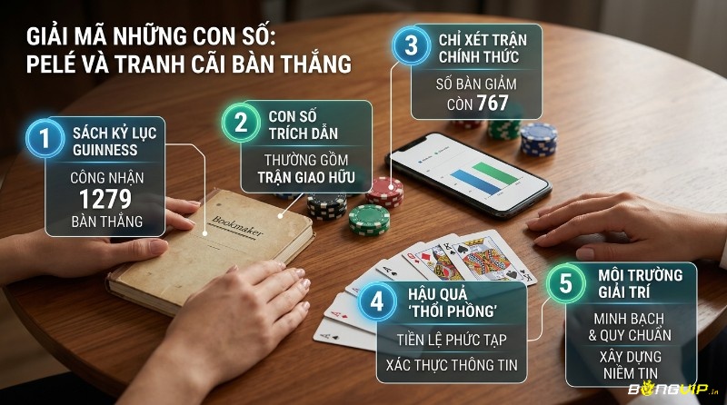 Giải mã con số bàn thắng Pelé: Guinness công nhận 1279 bàn, nhưng chỉ 767 bàn chính thức. Tranh cãi về trận giao hữu, cần minh bạch
