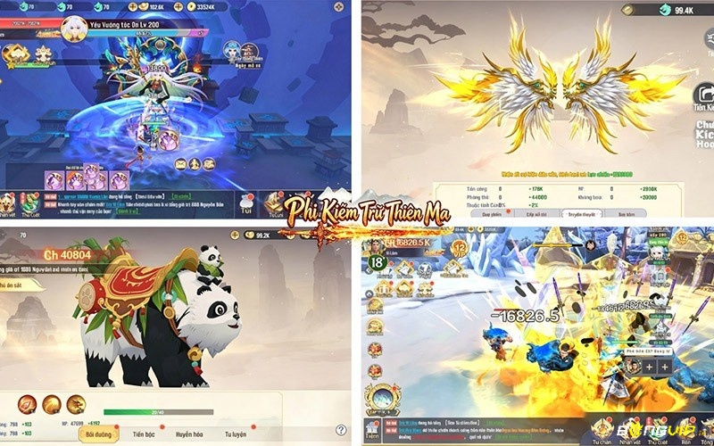 Phi Kiếm Trừ Thiên Ma - MMORPG tiên hiệp nổi bật với chuyển chức và săn boss