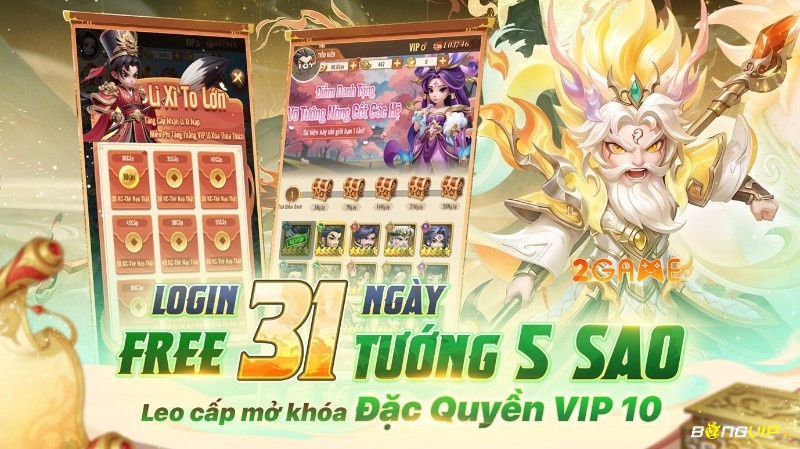 3Q Gọi Tướng Đi - game đấu tướng chibi có phúc lợi lớn và chiến thuật sáu phe