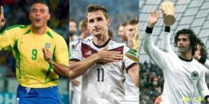 Những cầu thủ ghi nhiều bàn thắng nhất World Cup, vĩ đại nhất